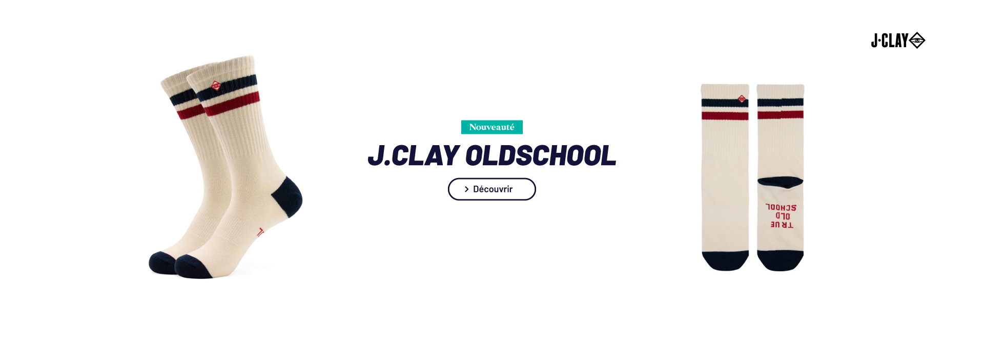 Chaussettes JClay Old School